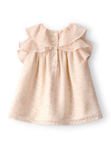 שמלת שיפון פרחונית