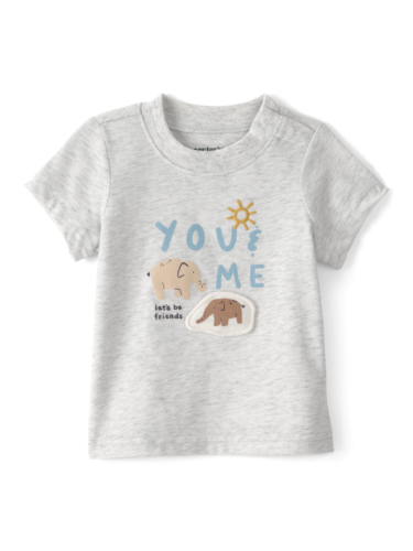 חולצת טי קצרה YOU & ME