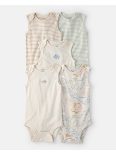 חמישיית בגדי גוף גופייה חיות