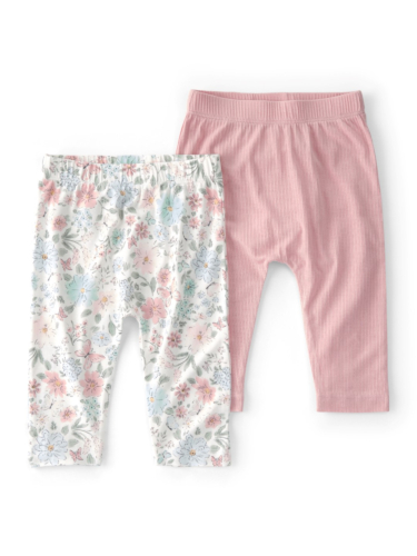 זוג מכנסיים Purelysoft ויסקו אלסטן פרחים