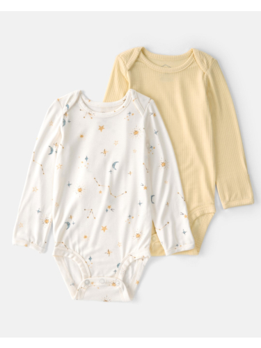 זוג בגדי גוף ויסקו אלסטן ירח כוכבים