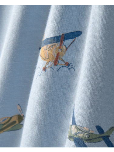 זוג כובעים ויסקו אלסטן כחול מטוסים