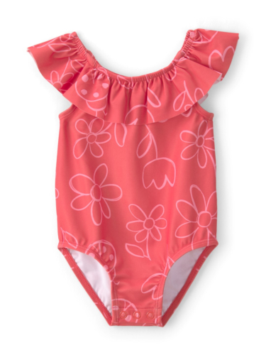 בגד ים שלם פרחים