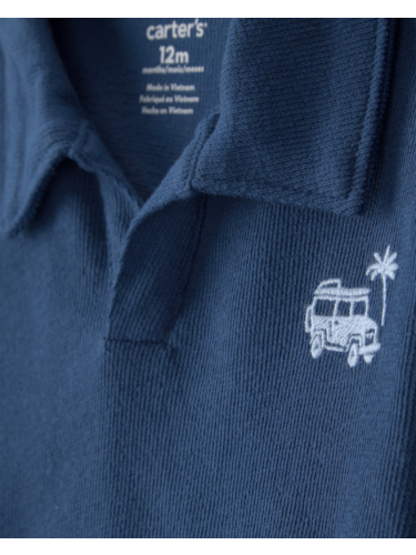 חליפת 2 חלקים קצרה נייבי