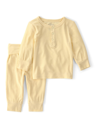 חליפת 2 חלקים ויסקו אלסטן צהובה