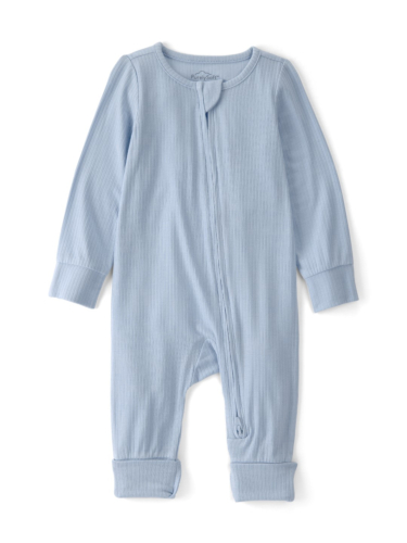 אוברול Purely Soft ויסקו אלסטן ללא רגליות תכלת