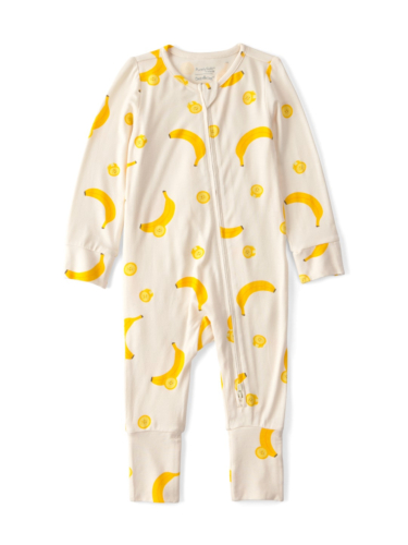 אוברול Purely Soft ויסקו אלסטן ללא רגליות בננות