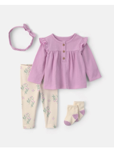 מארז 4 חלקים כולל סרט ראש וגרביים