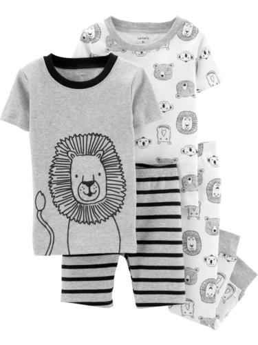 זוג פיג'מות משולב אריות