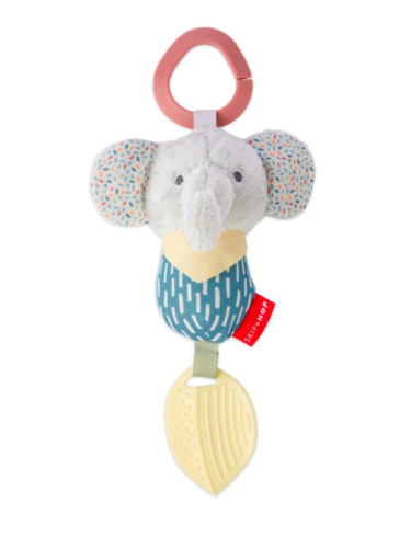 צעצוע לעגלה עם נשכן - פיל