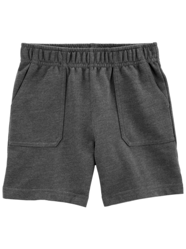 מכנס פרנץ טרי כיסים אפור כהה