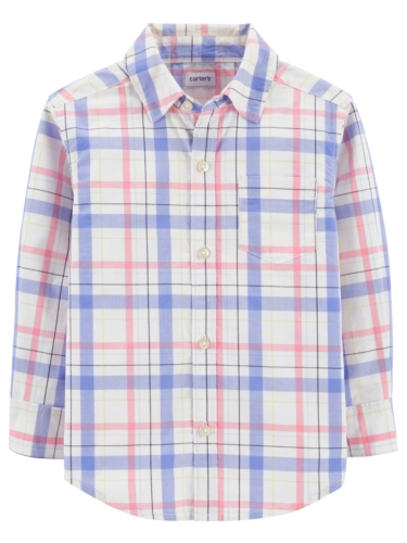 חולצת אריג משובצת