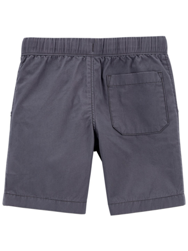 מכנס אריג כיסים אפור