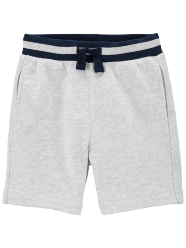 מכנס פרנץ טרי מלאנג' חגורת פס