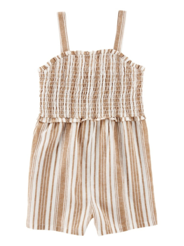 אוברול אופנתי גופייה פסים