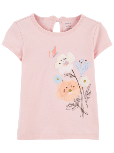 חולצת טי פרחים