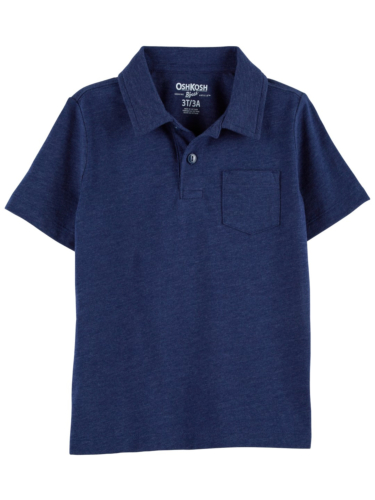 חולצת פולו כחולה