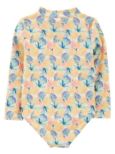 בגד ים שלם שרוול ארוך אננס