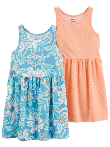 זוג שמלות פרחוניות