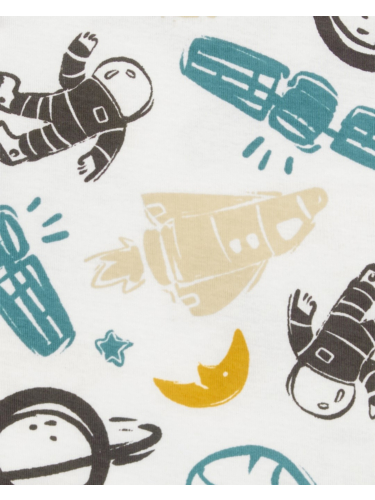 פיג'מה 4 חלקים אסטרונאוט