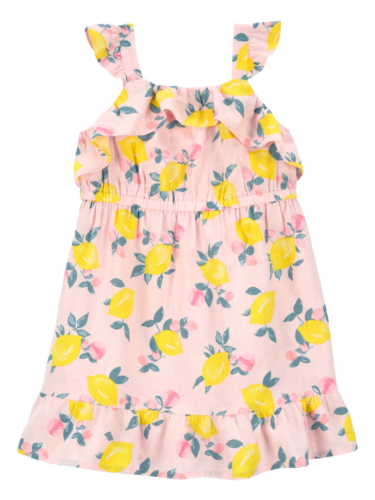 שמלת ויסקוזה לימונים