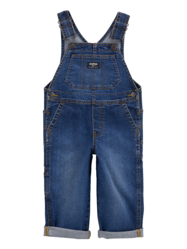 אוברול ג'ינס ארוך משופשף