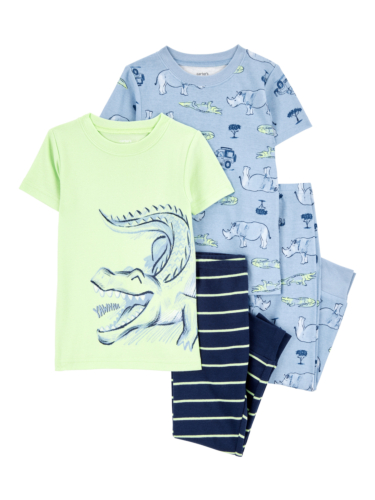 פיג'מה 4 חלקים תנין