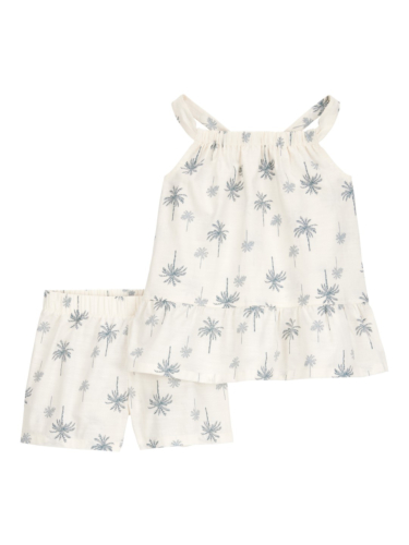 חליפת 2 חלקים עצי דקל