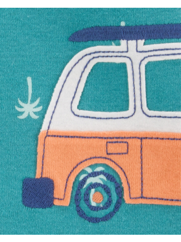 אוברול ארוך ללא רגליות דגלים