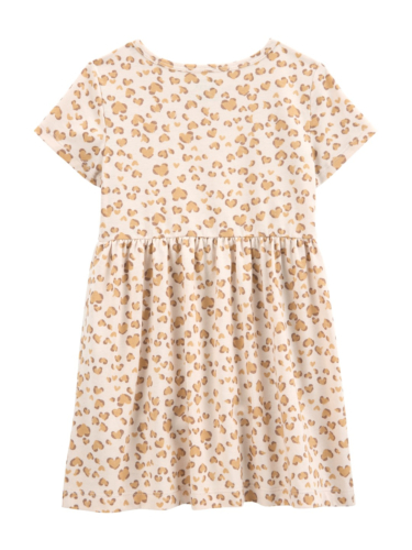 שמלת סריג דפוס צ'יטה