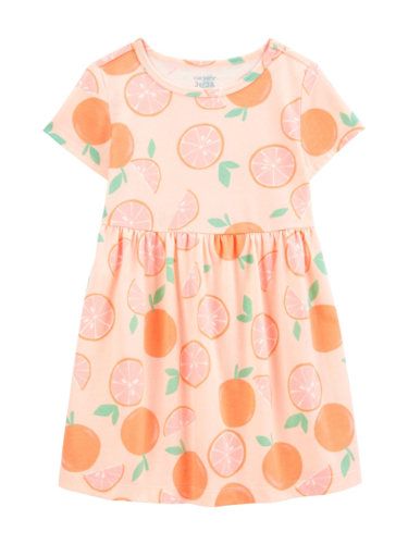 שמלת סריג תפוזים