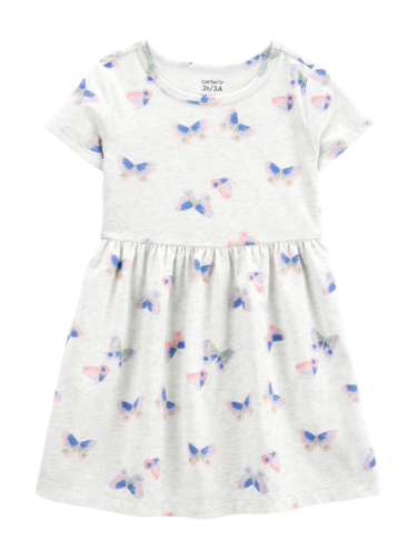 שמלת סריג פרפרים