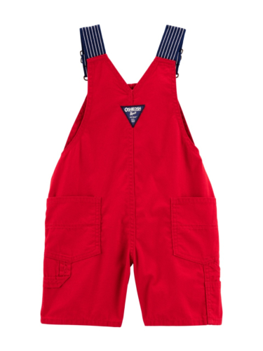 אוברול קנווס אדום