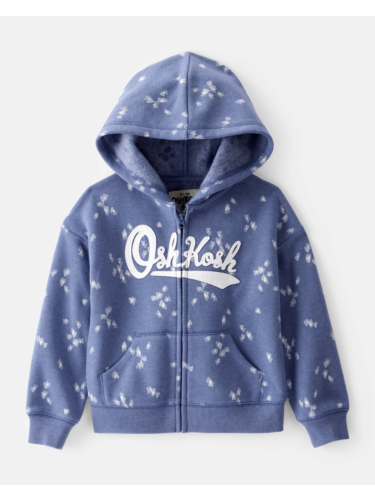 קרדיגן לוגו OSHKOSH נייבי לבבות