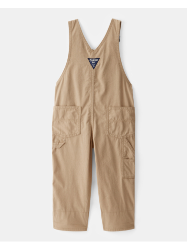 אוברול ג'ינס בד קנווס חאקי