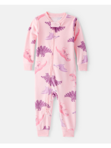 אוברול דינוזאורים ורודים