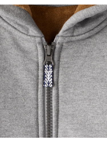 קרדיגן פוטר שילוב שרפה אפור