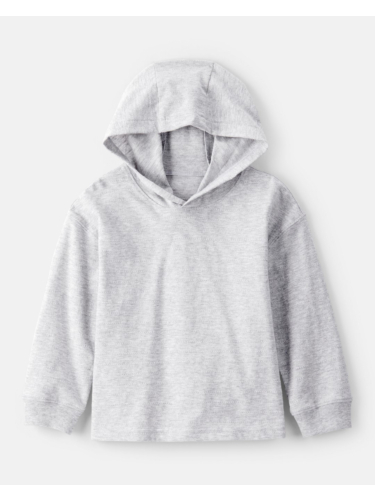 קפוצ'ון מרקם פסים אפור