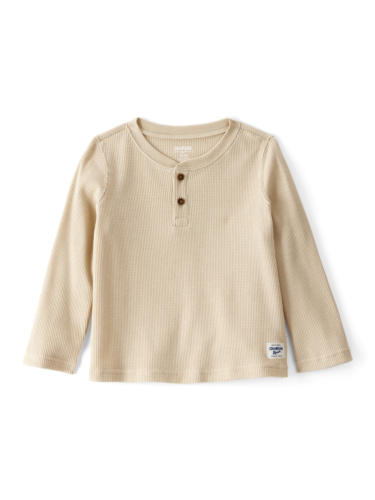 חולצת טי וואפל הנלי בג'