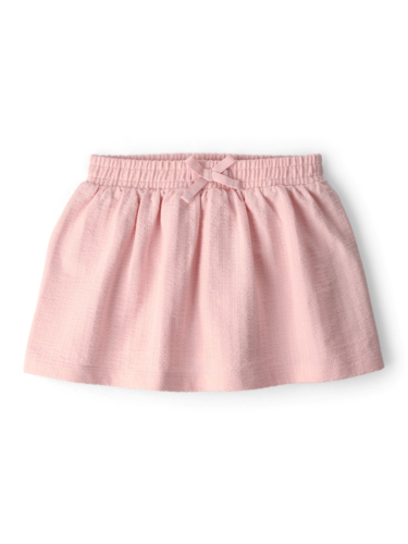 מכנס חצאית מרקם ורוד