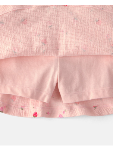 חליפת 2 חלקים מכנס חצאית תותים