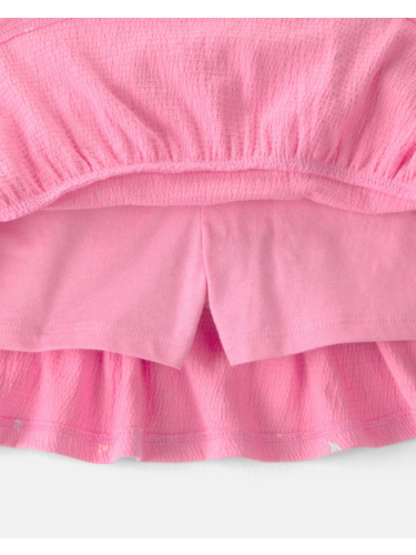 חליפת חולצה וחצאית טטרה פרחים