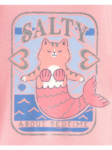 פיג'מה 4 חלקים בת ים