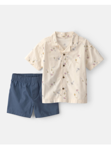 חליפת 2 חלקים אריג עפיפונים