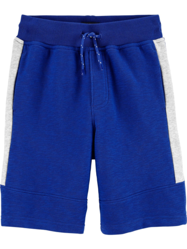 מכנס ספורט כחול פס צד