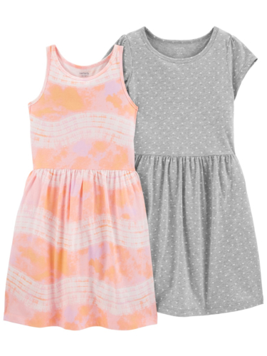 זוג שמלות נקודות / טיידיי