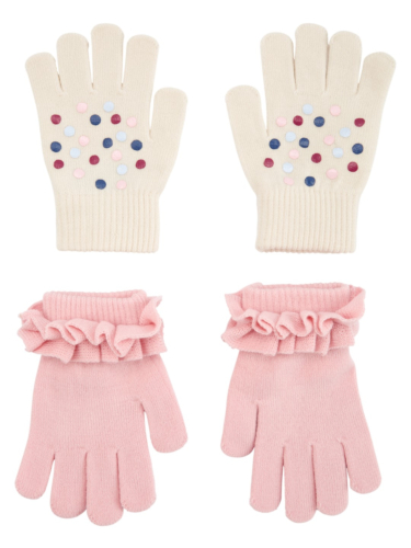 זוג כפפות נקודות