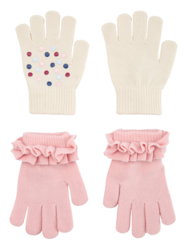 זוג כפפות נקודות