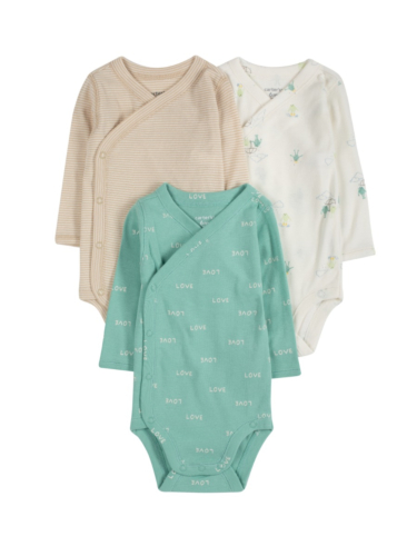 שלישיית בגדי גוף מעטפת צפרדעים