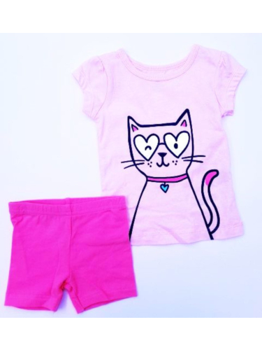 חליפת גן חתול לבבות